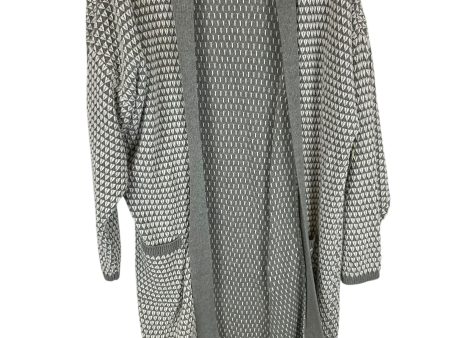 Cardigan By Clothes Mentor In Grey, Size: Xl Online Sale