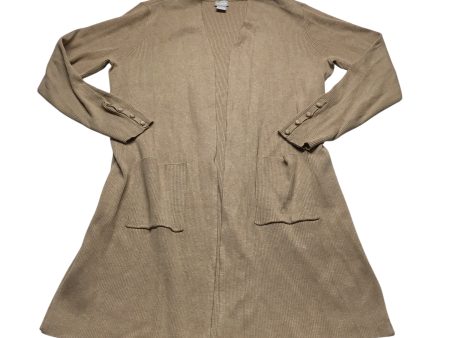 Cardigan By Chicos In Tan, Size: L Fashion