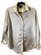 Blouse Long Sleeve By Lumiere In Gold, Size: S For Cheap