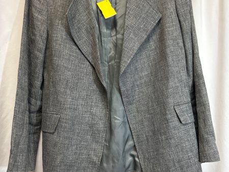 Blazer By Lafayette 148 In Grey, Size: S For Discount