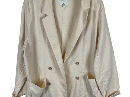 Coat Other By Cmc In Cream, Size: Xl Fashion