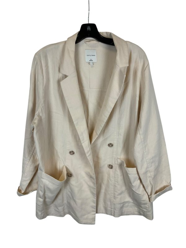 Coat Other By Cmc In Cream, Size: Xl Fashion