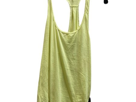 Athletic Tank Top By Lululemon In Yellow, Size: 6 Hot on Sale