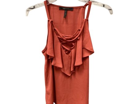 Top Sleeveless By Bcbgmaxazria In Red, Size: Xxs Discount