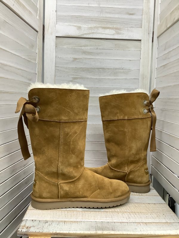 Boots Snow By Koolaburra By Ugg In Brown, Size: 10 For Cheap