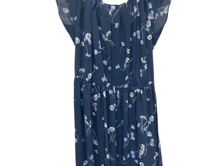 Dress Casual Midi By Lc Lauren Conrad In Blue, Size: M For Discount