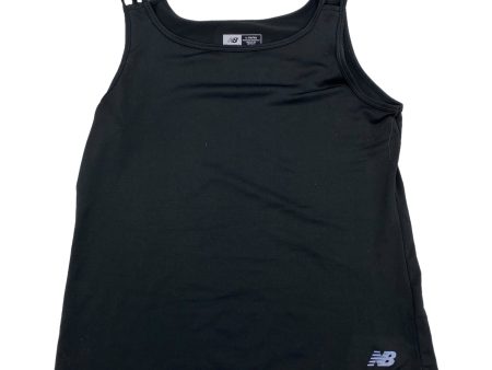 BLACK ATHLETIC TANK TOP by NEW BALANCE Size:L Fashion