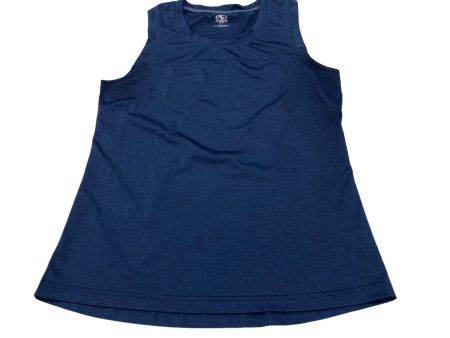 BLUE ATHLETIC TANK TOP by ATHLETIC WORKS Size:S Fashion