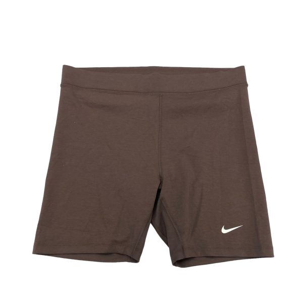 BROWN ATHLETIC SHORTS by NIKE APPAREL Size:1X Sale