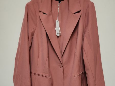 Blazer By Lane Bryant In Pink, Size: 3x Hot on Sale