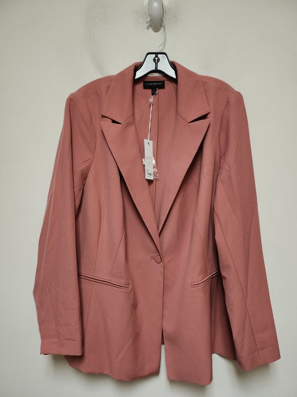 Blazer By Lane Bryant In Pink, Size: 3x Hot on Sale