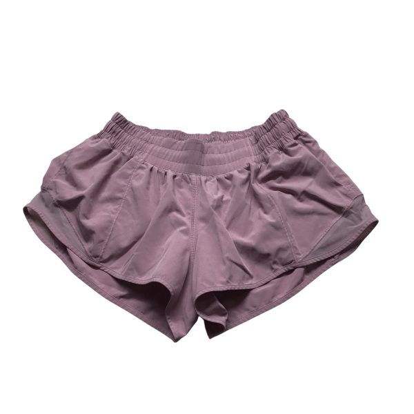 Athletic Shorts By Lululemon In Pink, Size: 6 Hot on Sale