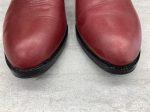 Boots Ankle Heels By Madewell In Red, Size: 6.5 For Discount