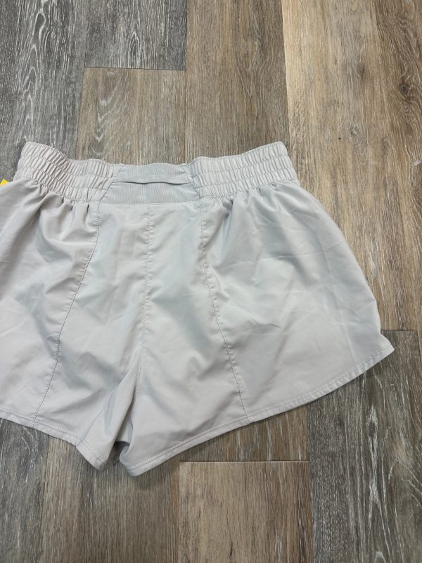 Athletic Shorts By Nike Apparel In Tan, Size: L on Sale