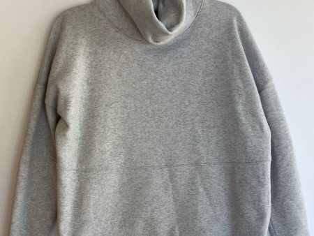 Sweatshirt Crewneck By Athleta In Grey, Size: S Fashion