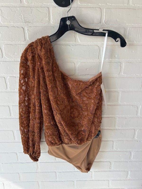 Bodysuit By Tularosa In Brown, Size: Xs Sale