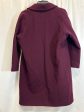 Coat Wool By Clothes Mentor In Purple, Size: M Online Hot Sale