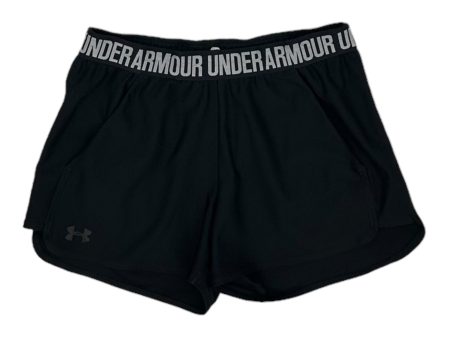 BLACK ATHLETIC SHORTS by UNDER ARMOUR Size:S Online now