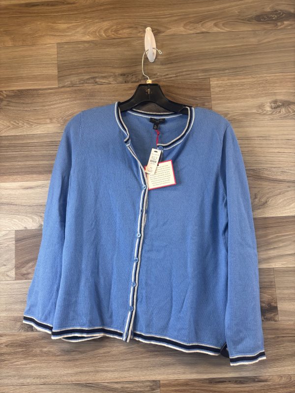 Cardigan By Talbots In Blue, Size: Mp Cheap