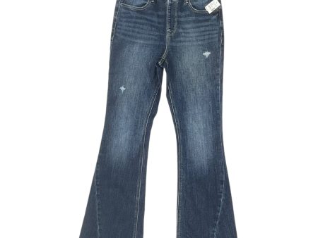 Jeans Flared By Maurices In Blue Denim, Size:M For Sale