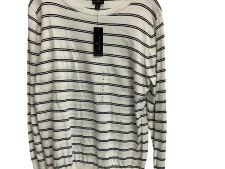 Sweater By Worthington In Black & White, Size: Xl Online now