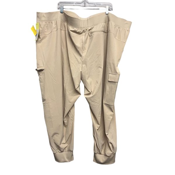 Athletic Pants By All In Motion In Tan, Size:4X For Sale