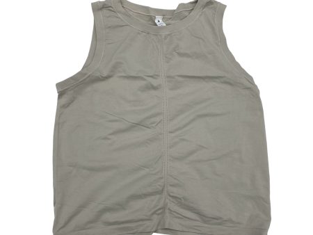 TAN ATHLETIC TANK TOP by YOGALICIOUS Size:XL For Sale