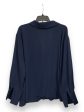 Blouse Long Sleeve By Eloquii In Navy, Size: 1x For Sale