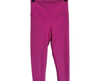 Athletic Leggings By Beach Riot In Pink, Size: Xs Online Sale