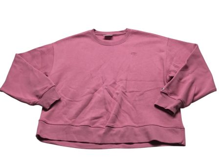 Sweatshirt Crewneck By Champion In Pink, Size: Xl Cheap