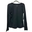 Athletic Top Long Sleeve Crewneck By Spyder In Black, Size: L Cheap