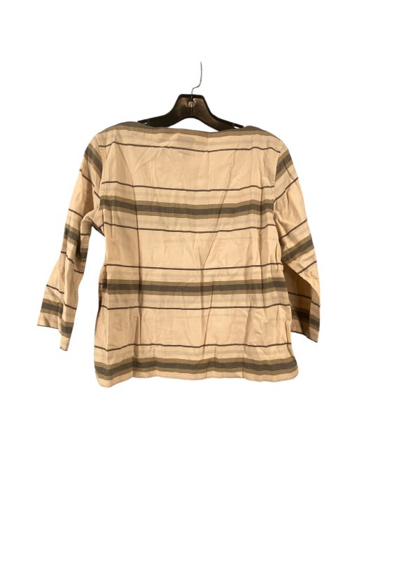 Athletic Top Long Sleeve Collar By Patagonia In Tan, Size: S Online Hot Sale