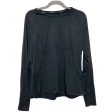 Athletic Top Long Sleeve Crewneck By Spyder In Black, Size: L Online Sale