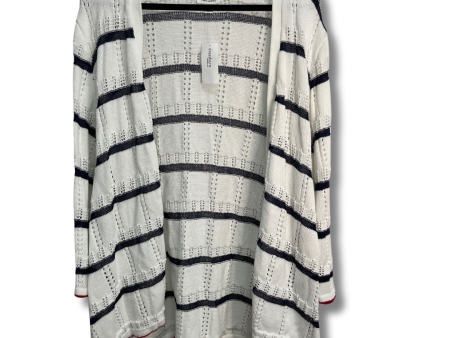 Cardigan By Westport In White, Size: 3x For Discount