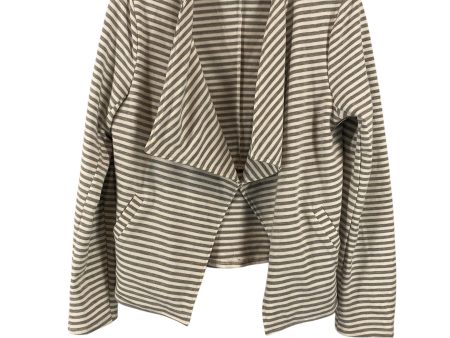 Cardigan By Andree By Unit In Grey & White, Size: S on Sale