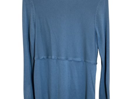 Tunic Long Sleeve By J. Jill In Blue, Size: Xsp Online Sale