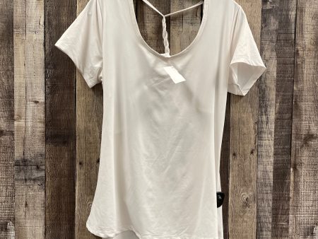 Athletic Top Short Sleeve By Marika In White, Size: M Online