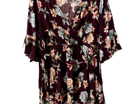 Top 3 4 Sleeve By Live 4 Truth In Floral, Size: 18 Hot on Sale