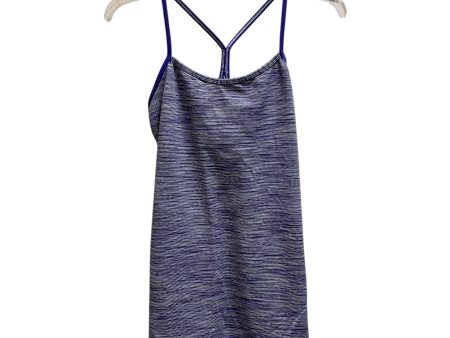 Athletic Tank Top By Lululemon In Purple, Size: 6 For Cheap