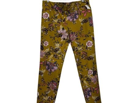 Pants Ankle By New York And Co In Floral, Size: M Hot on Sale