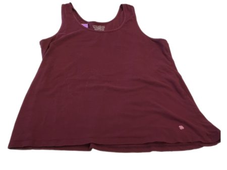 Top Sleeveless By Lucky Brand In Red, Size: Xl Hot on Sale