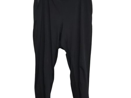 Athletic Pants By Athleta In Black, Size:1X Cheap