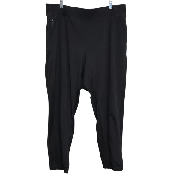 Athletic Pants By Athleta In Black, Size:1X Cheap