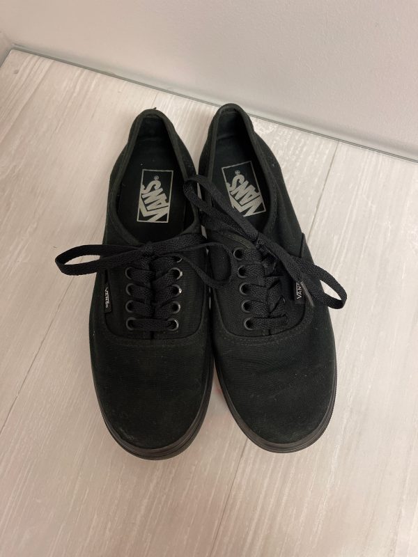 Shoes Sneakers By Vans In Black, Size: 7 Online Sale