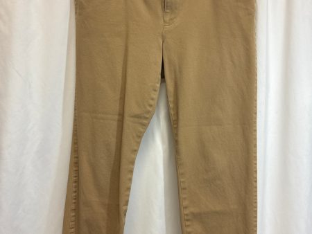 Pants Cropped By Lauren By Ralph Lauren In Beige, Size: 12p Hot on Sale