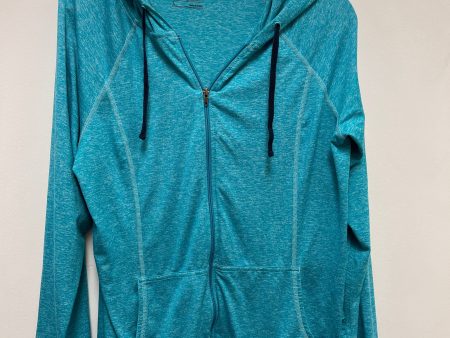 Athletic Jacket By Patagonia In Blue, Size: L Online Sale