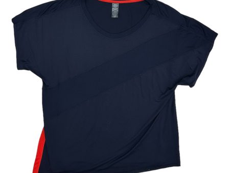 BLUE ATHLETIC TOP SS by CHAMPION Size:XXL Discount