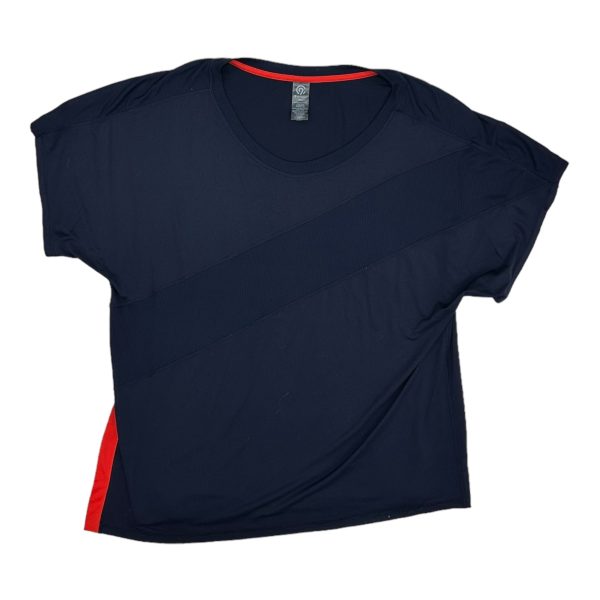 BLUE ATHLETIC TOP SS by CHAMPION Size:XXL Discount