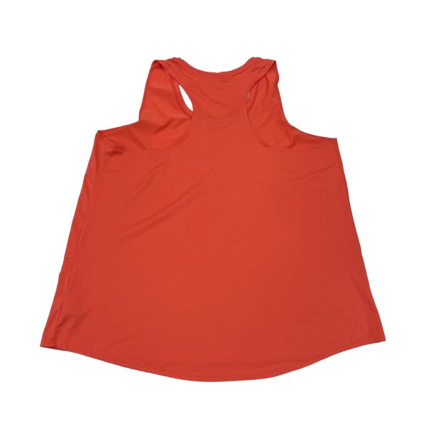 ORANGE ATHLETIC TANK TOP by ATHLETIC WORKS Size:3X Fashion