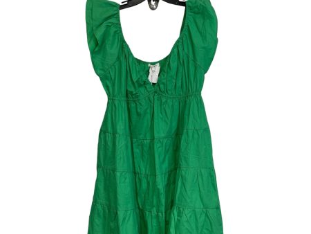 Dress Casual Short By Clothes Mentor In Kelly Green, Size: L Discount